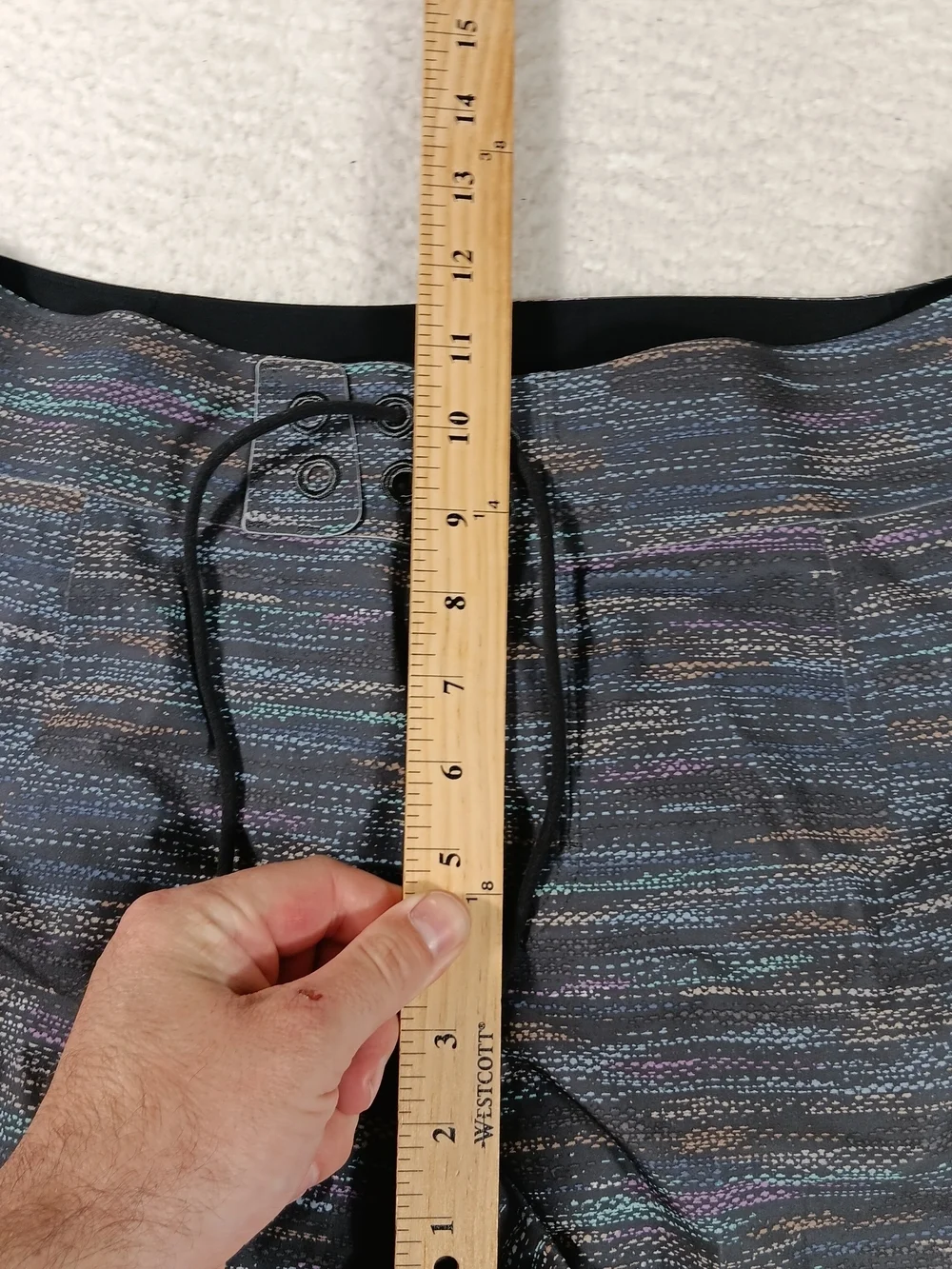 Lululemon Board Shorts Mens 36 Gray Current State 9